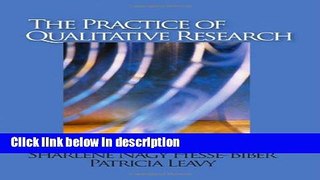 Books The Practice of Qualitative Research Free Download