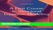 Ebook A First Course in Structural Equation Modeling Free Online