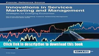 Books Innovations in Services Marketing and Management: Strategies for Emerging Economies