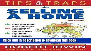 Ebook Tips and Traps When Selling a Home (Tips   Traps) Free Online