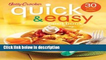 Books Betty Crocker Quick   Easy Cookbook Free Online