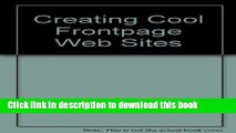 Ebook Creating Cool Frontpage Web Sites Free Online