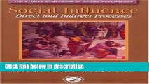 Books Social Influence: Direct and Indirect Processes (Sydney Symposia in Social Psychology) Full