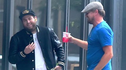 Leonardo DiCaprio et Jonah Hill ne cachent pas leur amitié