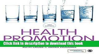 Health Promotion: Planning   Strategies Free Ebook