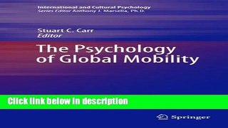 Books The Psychology of Global Mobility (International and Cultural Psychology) Free Download