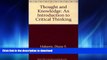 Free [PDF] Downlaod  Thought and Knowledge: An Introduction to Critical Thinking READ ONLINE