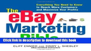 Books The eBay Marketing Bible: Everything You Need to Know to Reach More Customers and Maximize
