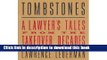 Books Tombstones: A Lawyer s Tales from the Takeover Decades Full Online