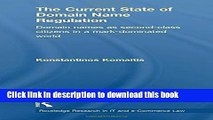 Ebook The Current State of Domain Name Regulation: Domain Names as Second Class Citizens in a