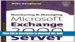 Books Monitoring and Managing Microsoft Exchange 2000 Server (HP Technologies) Full Online