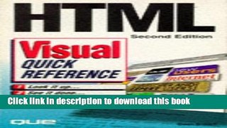 Books Html Visual Quick Reference Free Online