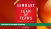 READ THE NEW BOOK Summary of Team of Teams: by General Stanley McChrystal | Includes Analysis READ
