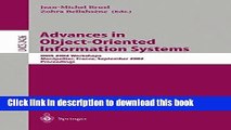 Ebook Advances in Object-Oriented Information Systems: OOIS 2002 Workshops, Montpellier, France,