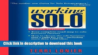 Books Working Solo: The Real Guide to Freedom   Financial Success with Your Own Business, 2nd