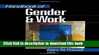 Ebook Handbook of Gender and Work (1-Off Series) Free Online