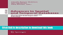 Books Advances in Spatial and Temporal Databases: 9th International Symposium, SSTD 2005, Angra
