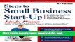 Ebook Steps to Small Business Start-Up: Everything You Need to Know to Turn Your Idea Into a