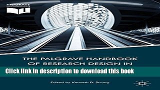 Ebook The Palgrave Handbook of Research Design in Business and Management Free Online