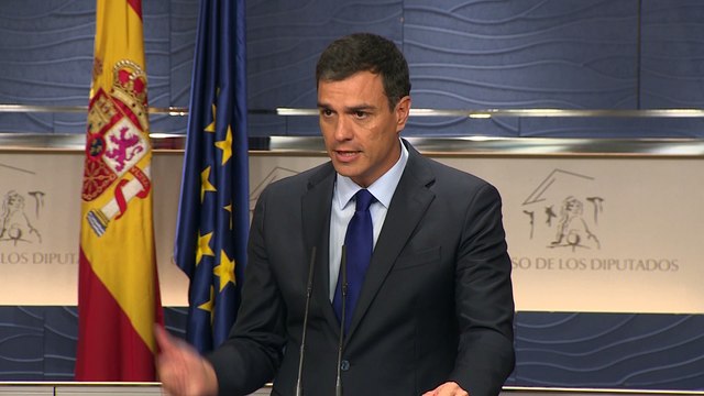 Pedro Sánchez mantiene su no a Mariano Rajoy
