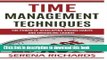 PDF  Time Management Techniques: The Power Of Developing Strong Habits and Enhancing Change (Self