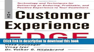 Books The Customer Experience Edge: Technology and Techniques for Delivering an Enduring,
