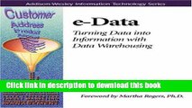 Ebook e-Data: Turning Data Into Information With Data Warehousing Free Online