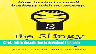 Ebook The Stingy Startup: How to start a small business with no money. Free Online
