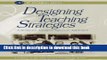 Books Designing Teaching Strategies: An Applied Behavior Analysis Systems Approach Full Online