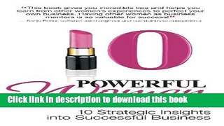 [Read PDF] 10 Powerful Women: 10 Strategic Insights into Successful Business Ebook Free