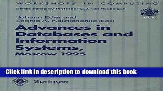 Ebook Advances in Databases and Information Systems: Proceedings of the Second International
