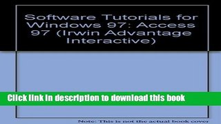 Books Advantage Interactive Software Tutorial: Microsoft Office 97 Full Online