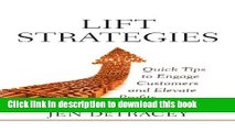Books Lift Strategies - Quick Tips to Engage Customers and Elevate Profits Free Online