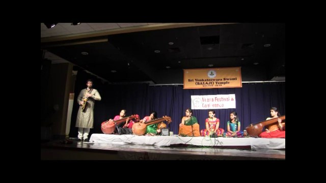 SAPNA PRESENTS 8TH VEENA CONFERENCE: 2016: SARASWATHI RANGANATHAN: ENSEMBLE OF RAGAS: SAXOPHONE