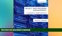 FAVORIT BOOK Project and Program Management: A Competency-Based Approach, Second Edition READ EBOOK