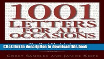 Books 1001 Letters For All Occasions: The Best Models for Every Business and Personal Need Full