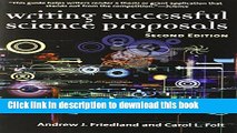 Books Writing Successful Science Proposals, Second Edition Full Online