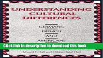 Books Understanding Cultural Differences: Germans, French and Americans Free Online