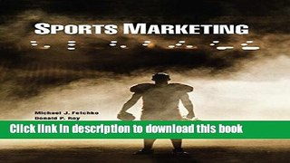 Books Sports Marketing Free Online