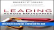 Ebook Leading Across Boundaries: Creating Collaborative Agencies in a Networked World Full Online