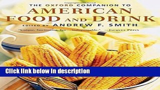 Books The Oxford Companion to American Food and Drink (Oxford Companions) Free Online