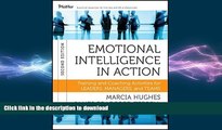 READ THE NEW BOOK Emotional Intelligence in Action: Training and Coaching Activities for Leaders,