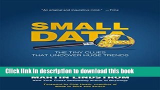 Books Small Data: The Tiny Clues That Uncover Huge Trends Free Download