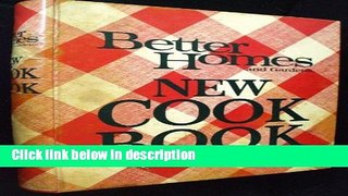 Books Better Homes and Gardens New Cookbook 1976 Revised Edition [Ring-bound] Free Online