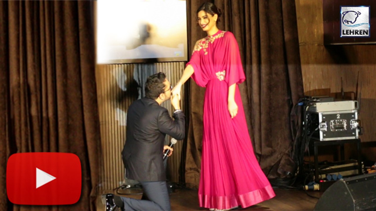 Mika Singh PROPOSES To Diana Penty | 'Happy Bhag Jayegi' Music LAUNCH