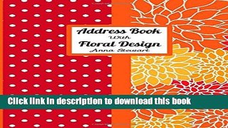 Books Address Book with Floral Design Full Online