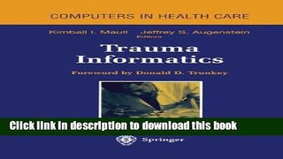 Ebook Trauma Informatics (Health Informatics) Free Online