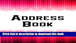 Books Address Book: Hearts   Stripes Full Online