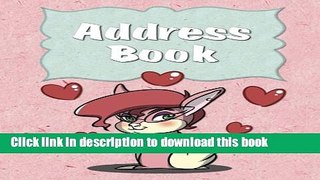 Books Address Book: Large Print - Bunny With Hearts Free Online