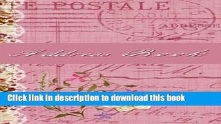 Ebook Address Book: Lavender Vintage Postcard Full Online